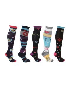 Stödstrumpor 7 mix 5-pack